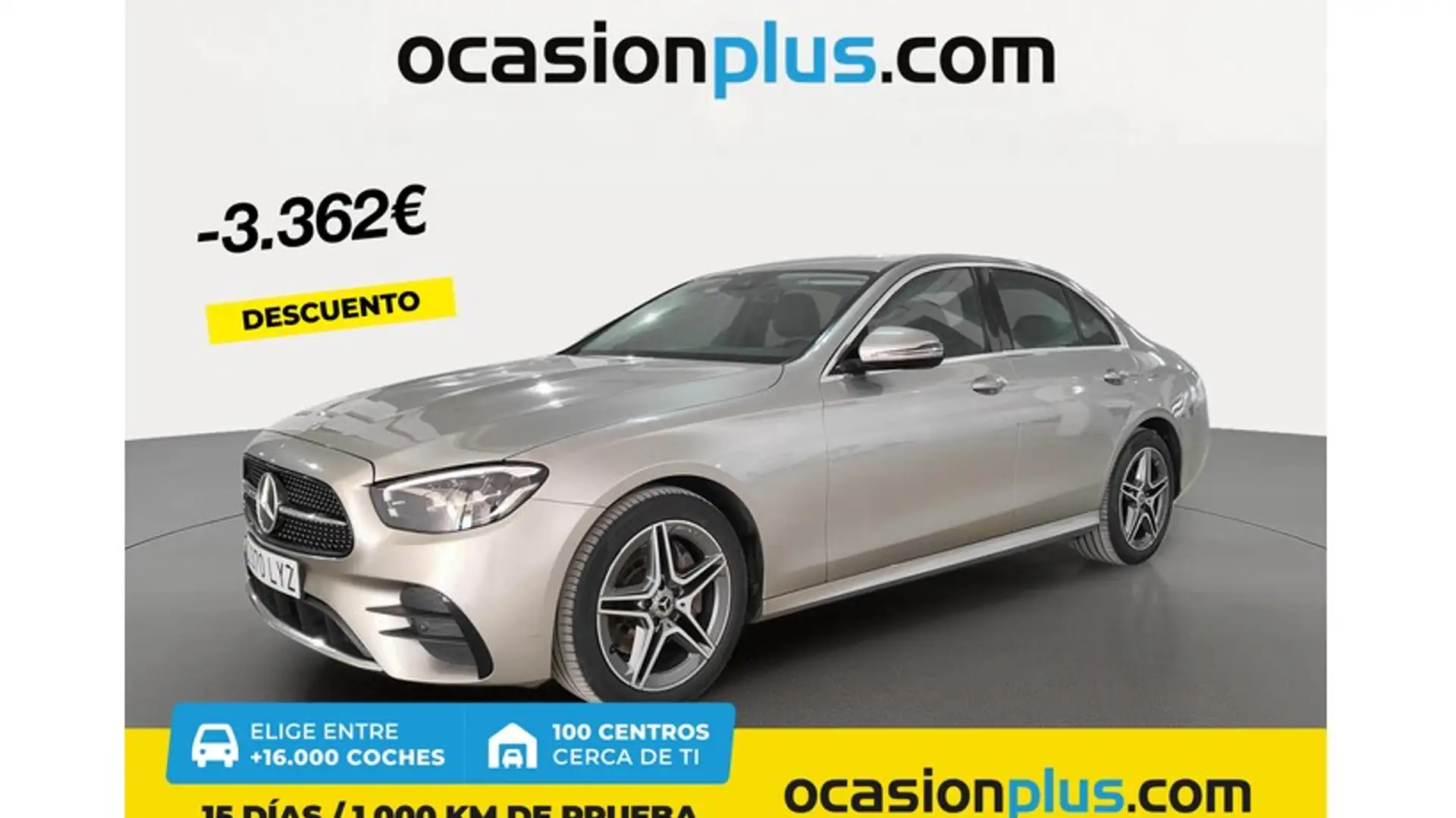Mercedes-Benz E 220 220d 4Matic 9G-Tronic Gris - 1