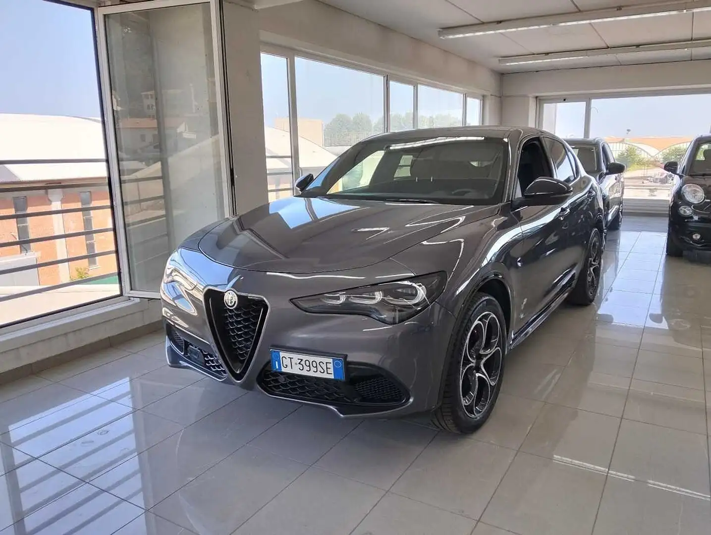 Alfa Romeo Stelvio 2.2 Turbodiesel 210 CV AT8 Q4 Veloce Gris - 1