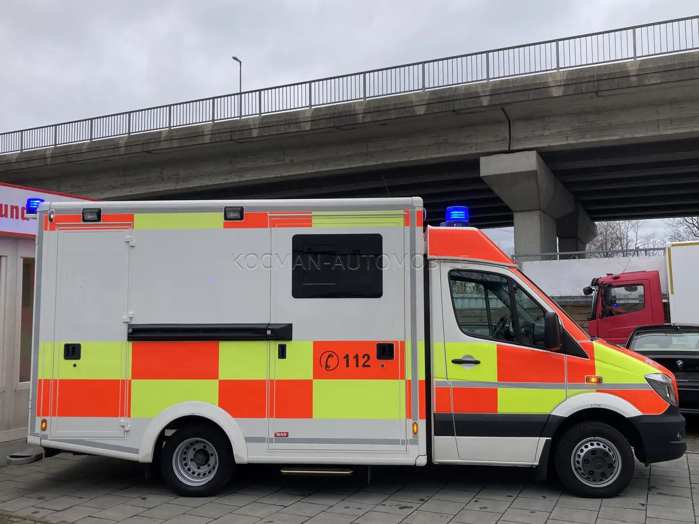 Mercedes-Benz Sprinter 519 CDI Koffer RTW Rettung Ambulanz Ambulance*TOP* Blanco - 2