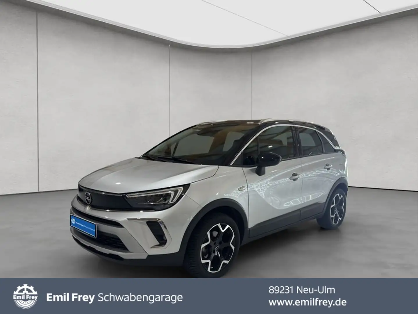 Opel Crossland Crossland 1.2 Automatik Elegance *KAMERA*NAVI* Silber - 1