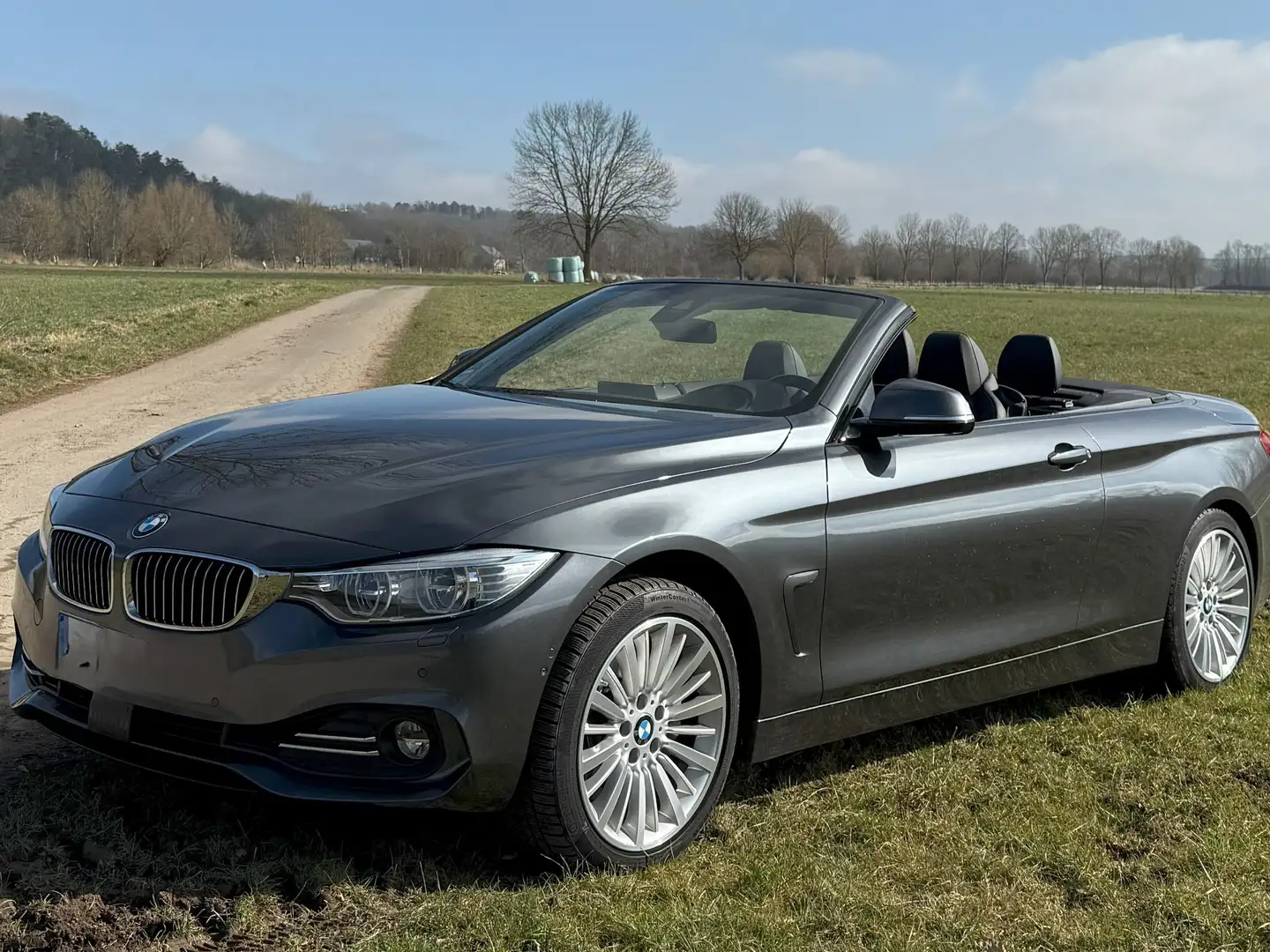 BMW 440 Allr.+Cabrio-Komf.-Paket+Lux.+HK+AHK+Leder+Head-up Szürke - 1