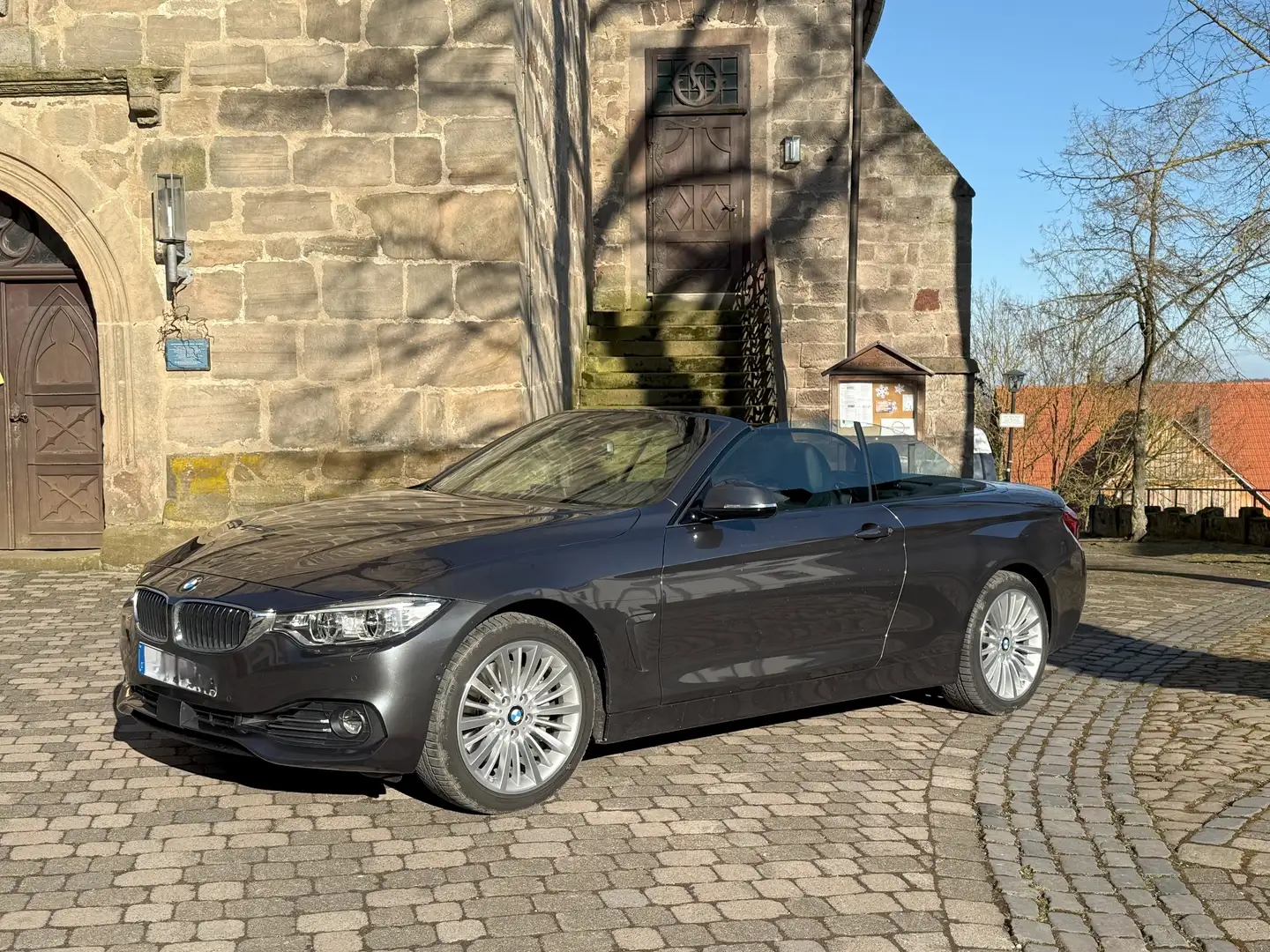 BMW 440 Allr.+Cabrio-Komf.-Paket+Lux.+HK+AHK+Leder+Head-up Grau - 1