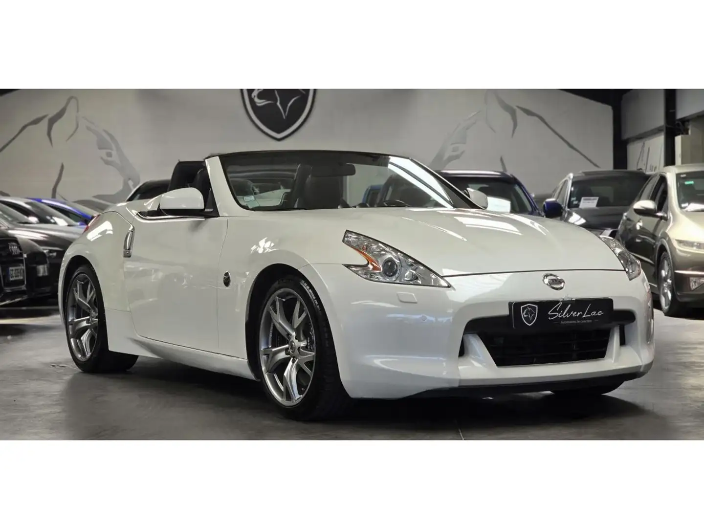 Nissan 370Z ROADSTER CAB 3.7 V6 328 BVA PACK / 1ERE MAIN FRANC Wit - 1