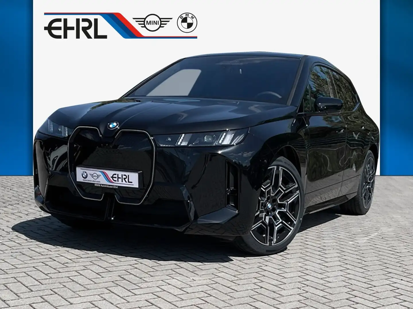 BMW iX xDrive45 FACELIFT M Sport*HUD*AHK*UPE107.540€ Zwart - 1