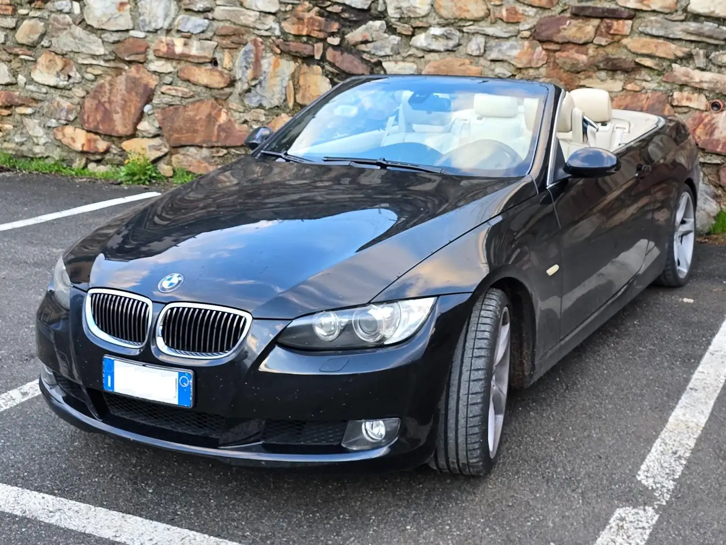 BMW 325 Serie 3 E93 325i Cabrio Nero - 1