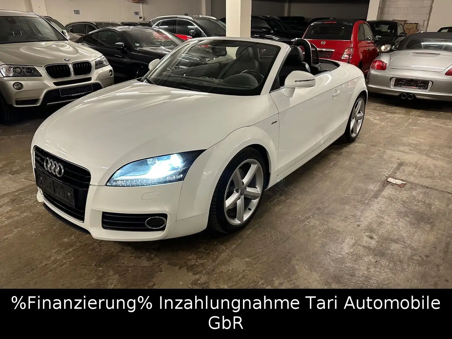 Audi TT 1.8 TFSI Roadster 3xS-Line MMI-Plus, Bi-Xenon Weiß - 2