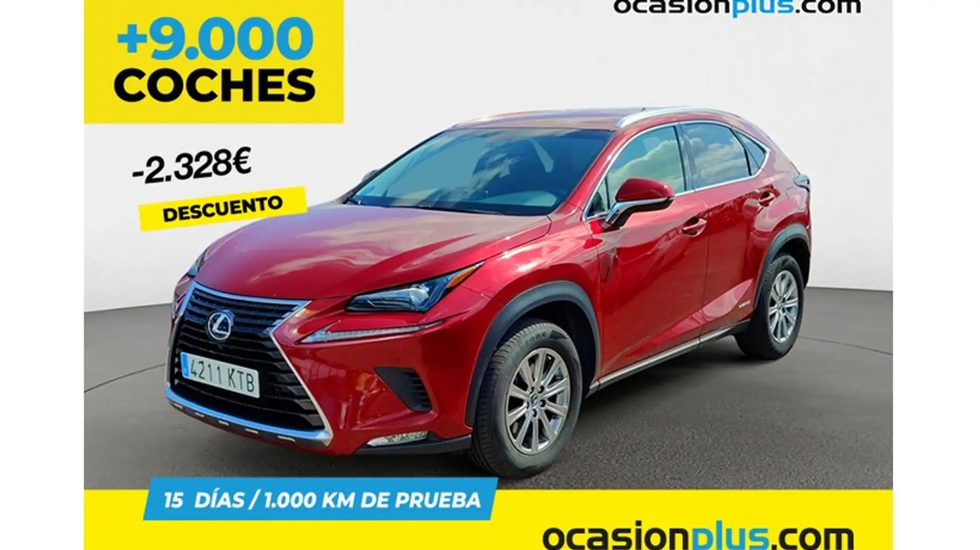 Lexus NX 300 300h Business Navigation 2WD Rojo - 1