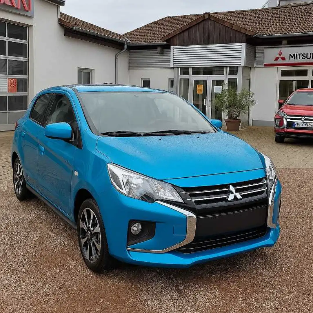 Mitsubishi Space Star Select+ 1.2 MIVEC Rückfk.Sitzheizung Smart Link Blau - 1