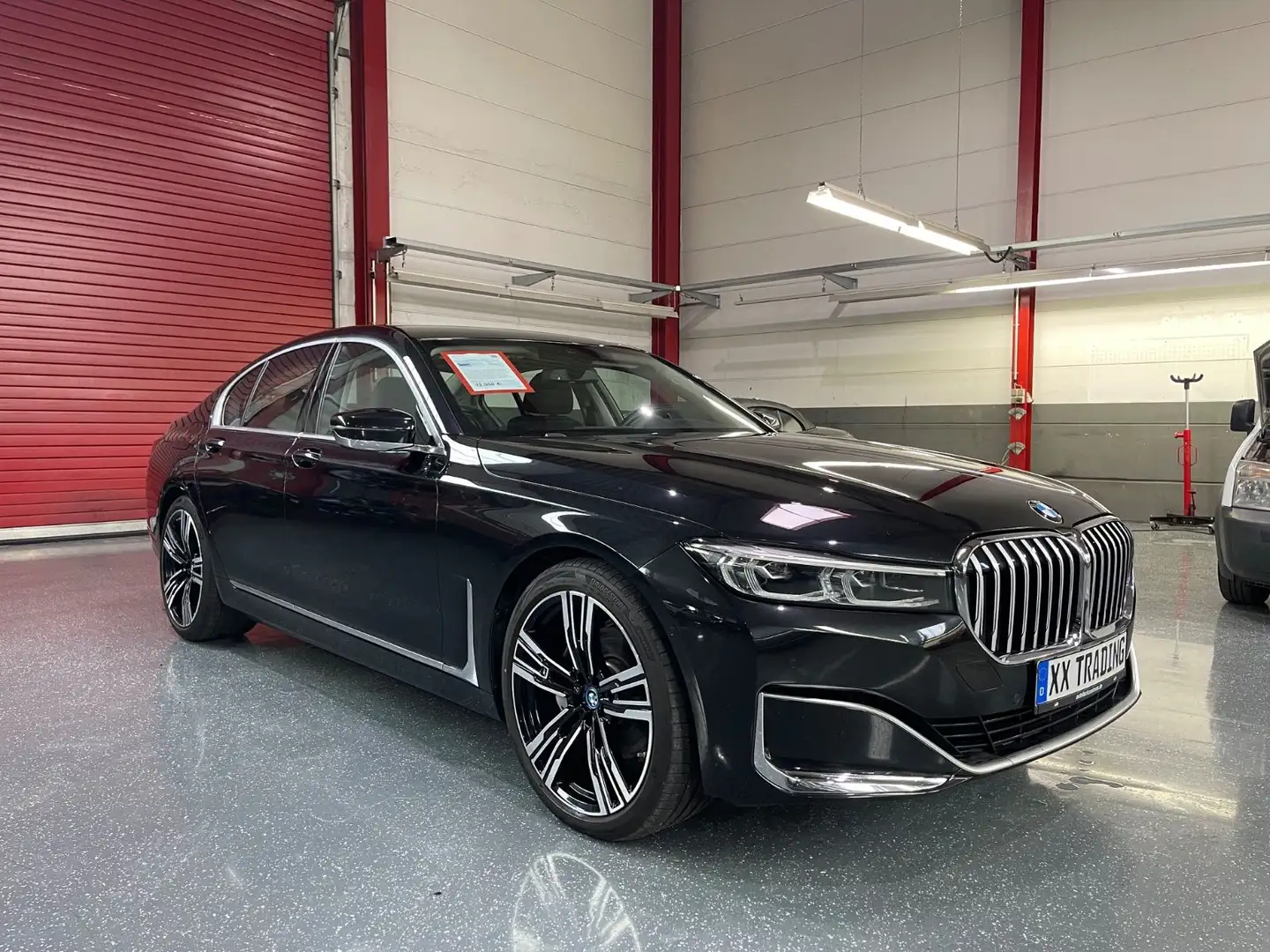 BMW 730 d NAVI LEDER LED 21 ZOLL TOP ! Negro - 1