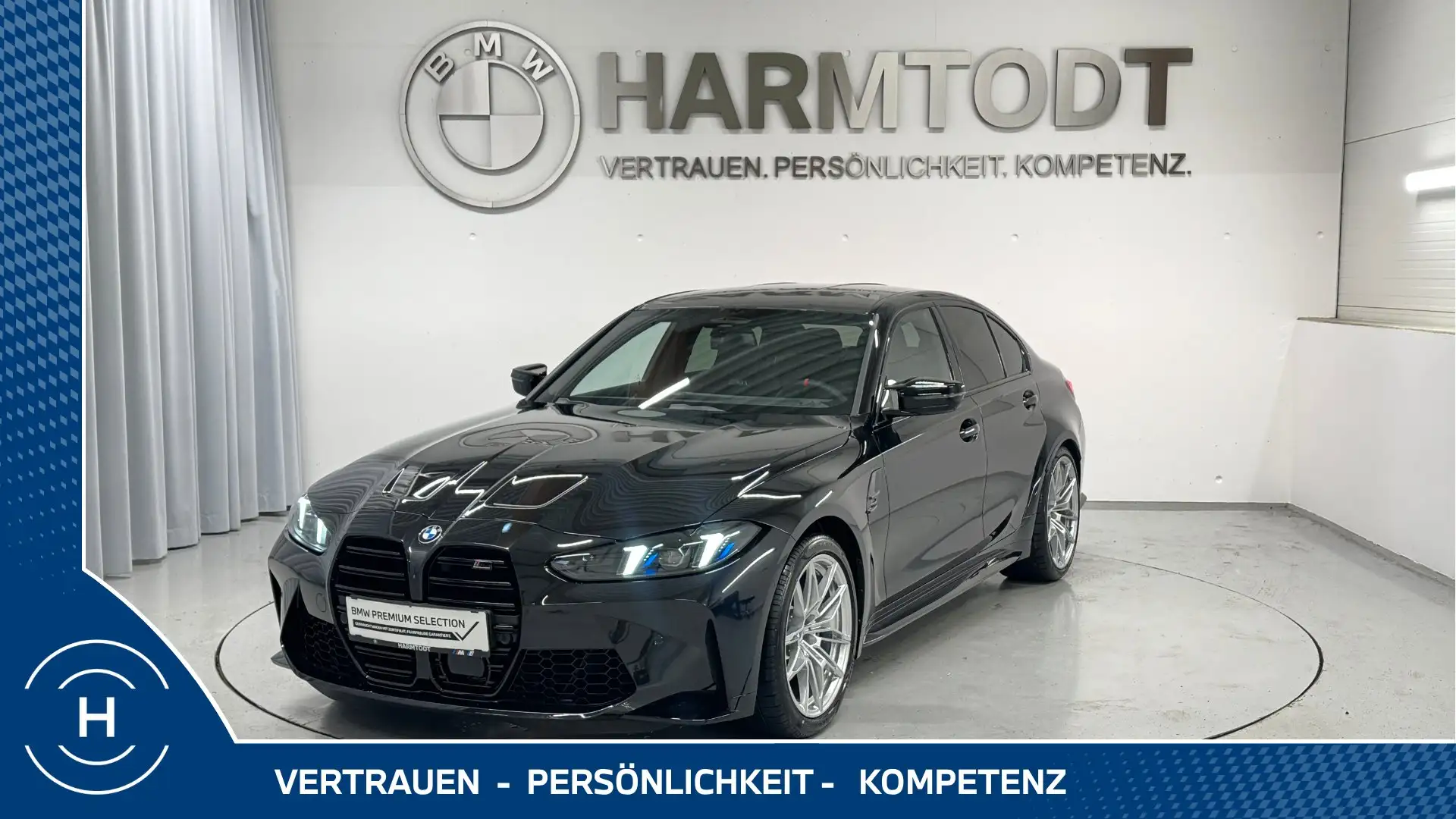 BMW M3 Competition M xDrive *M Carbon Schalensitze* Schwarz - 1