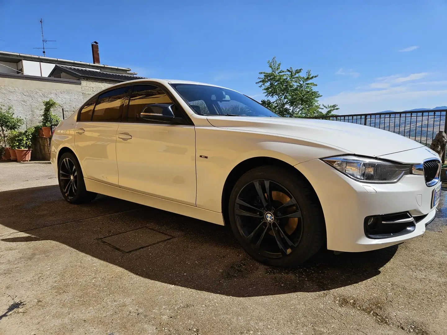 BMW 320 320d Luxury - Sport Bianco - 2