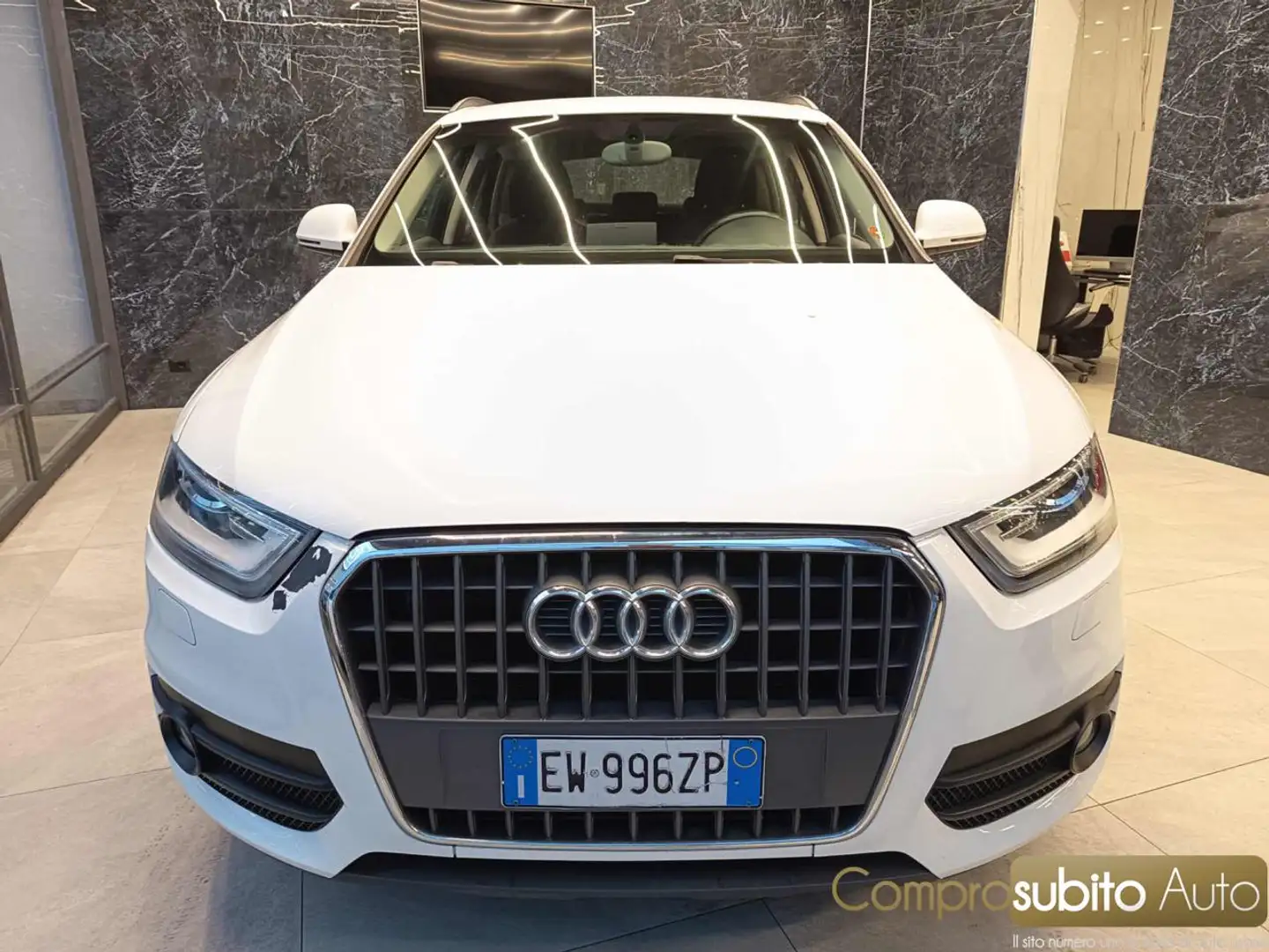 Audi Q3 2.0 TDI 177 CV quattro S tronic Advanced Blanc - 1
