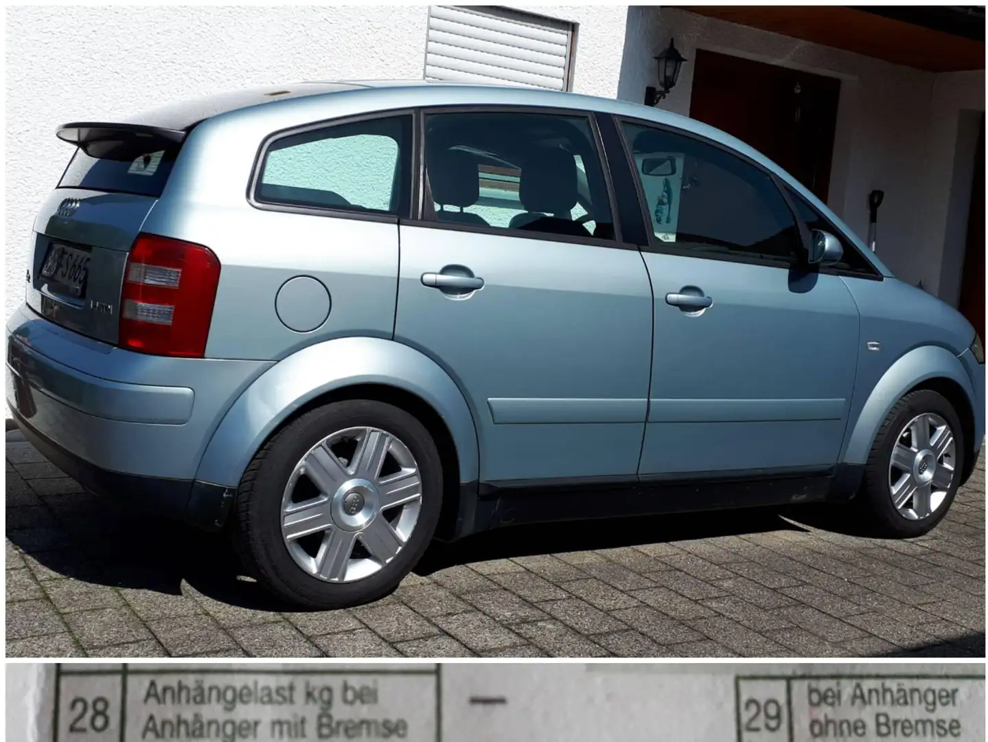 Audi A2 A2 1.4 TDI Blau - 2