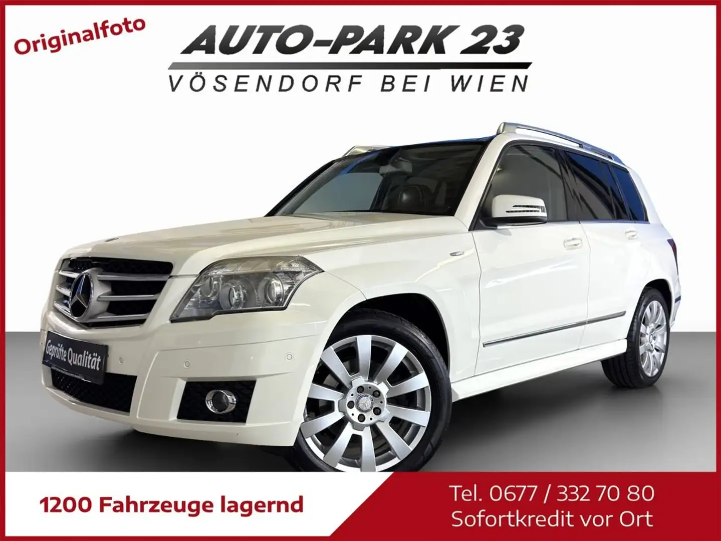 Mercedes-Benz GLK 220 GLK 220 CDI 4MATIC BLF Aut.**GARANTIE*MOD2011 Weiß - 1