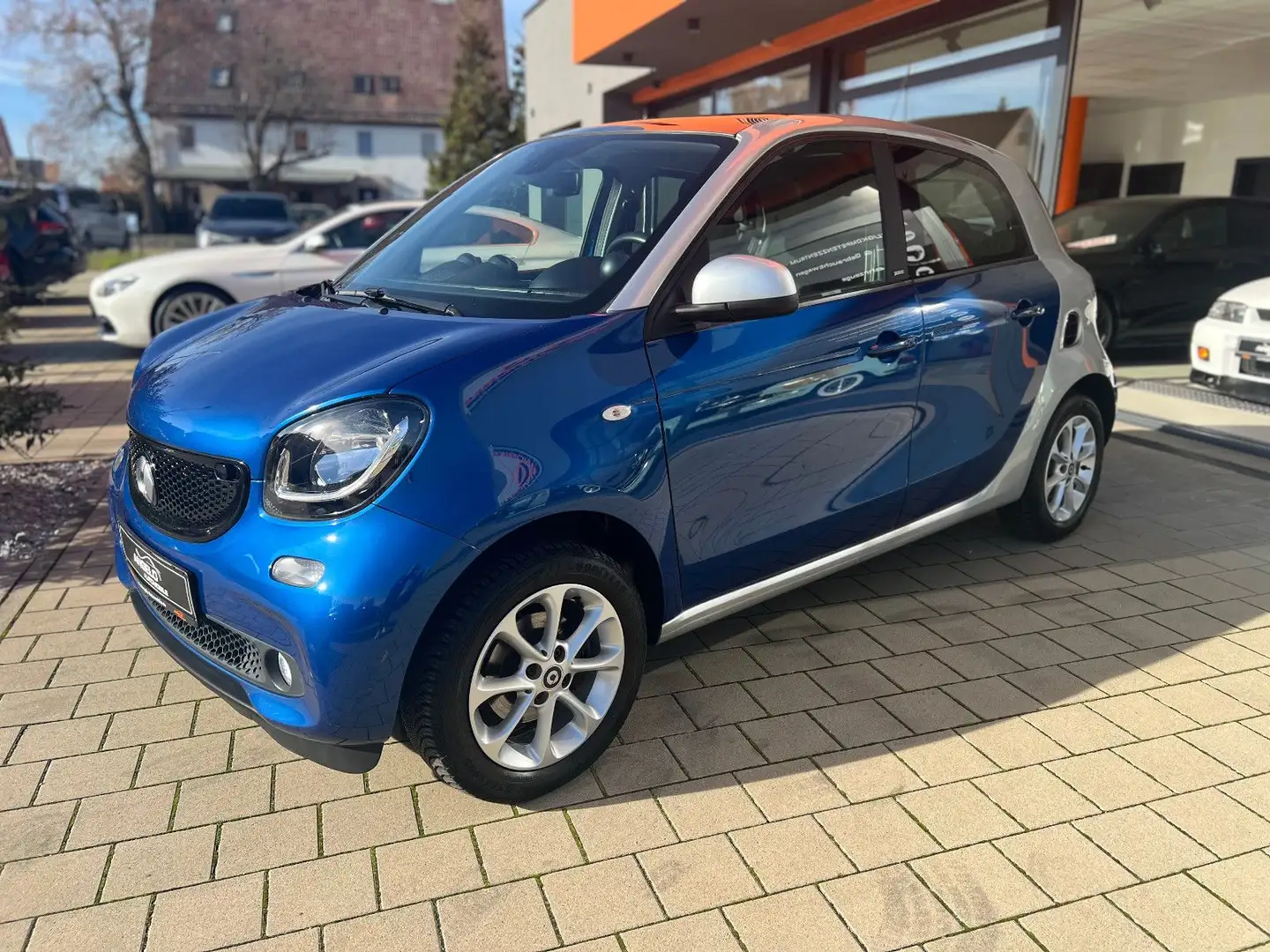 smart forFour forfour Passion*Pano*Navi*SH*Allwetter* Blau - 1