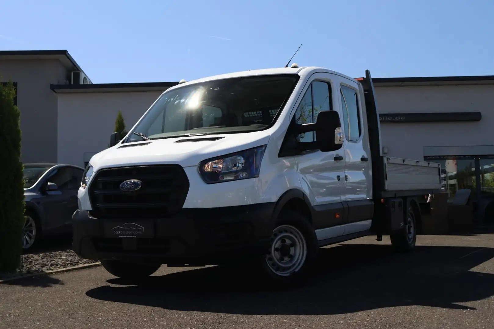 Ford Transit DK Pritsche 350 L5 RWD +NAVI+TEMPOMAT+1.HA Weiß - 2