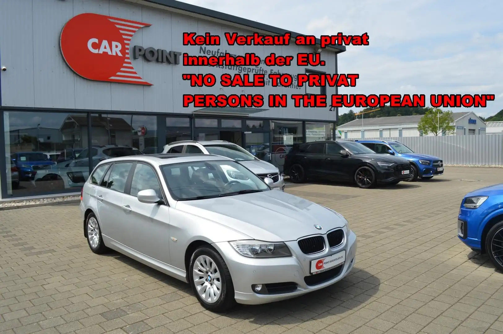BMW 320 Touring *Pano*Klimaaut.*PDC*Tempomat*AHK* Silber - 1
