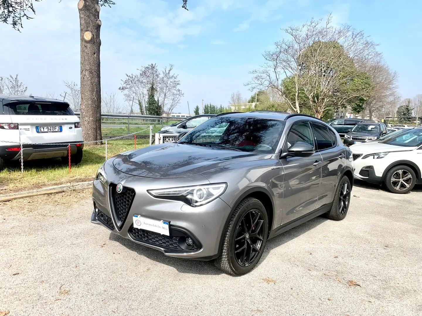 Alfa Romeo Stelvio 2.2 t VELOCE Q4 210cv auto my19 CINGHIA SOSTITUITA Gris - 1