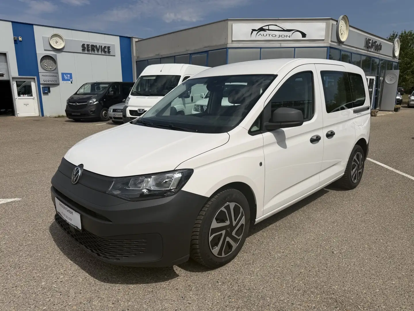 Volkswagen Caddy Kombi 2,0 TDI *MwSt.*TOP Zustand*Pickerl NEU Weiß - 1
