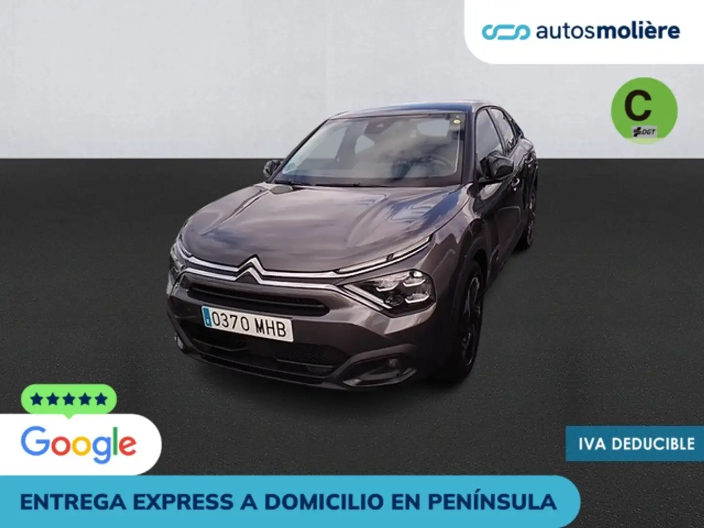 Citroen C4 1.5 BlueHDI S&S Feel Pack EAT8 130 Gris - 1