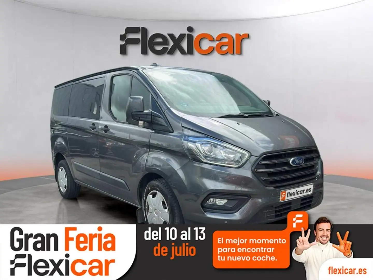 Ford Tourneo Custom 2.0 EcoBlue Trend Aut. 130 Gris - 1