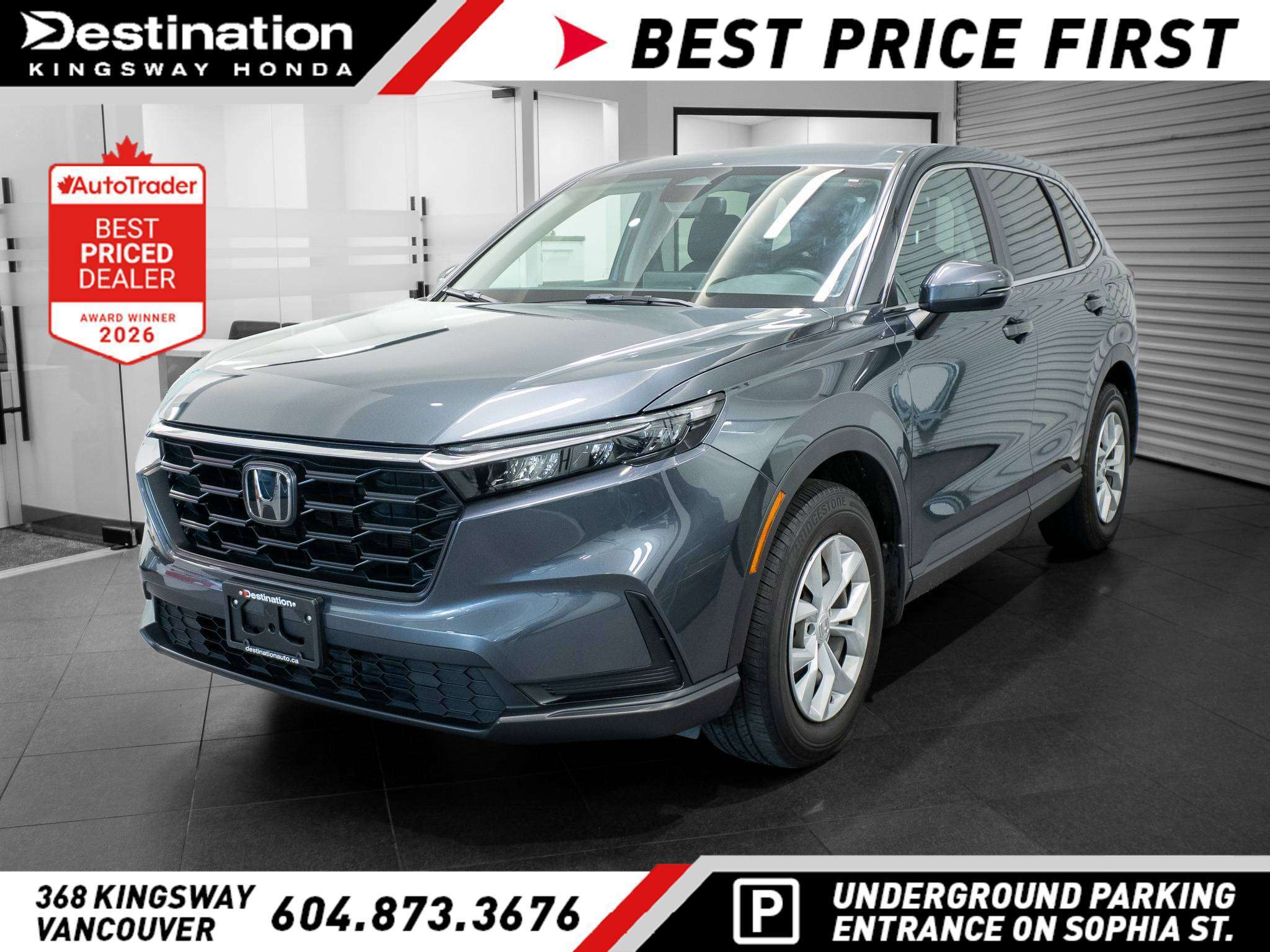 Gray (Meteoroid Grey Metallic) 2023 Honda CR-V SUV / Crossover All-Wheel Drive Automatic