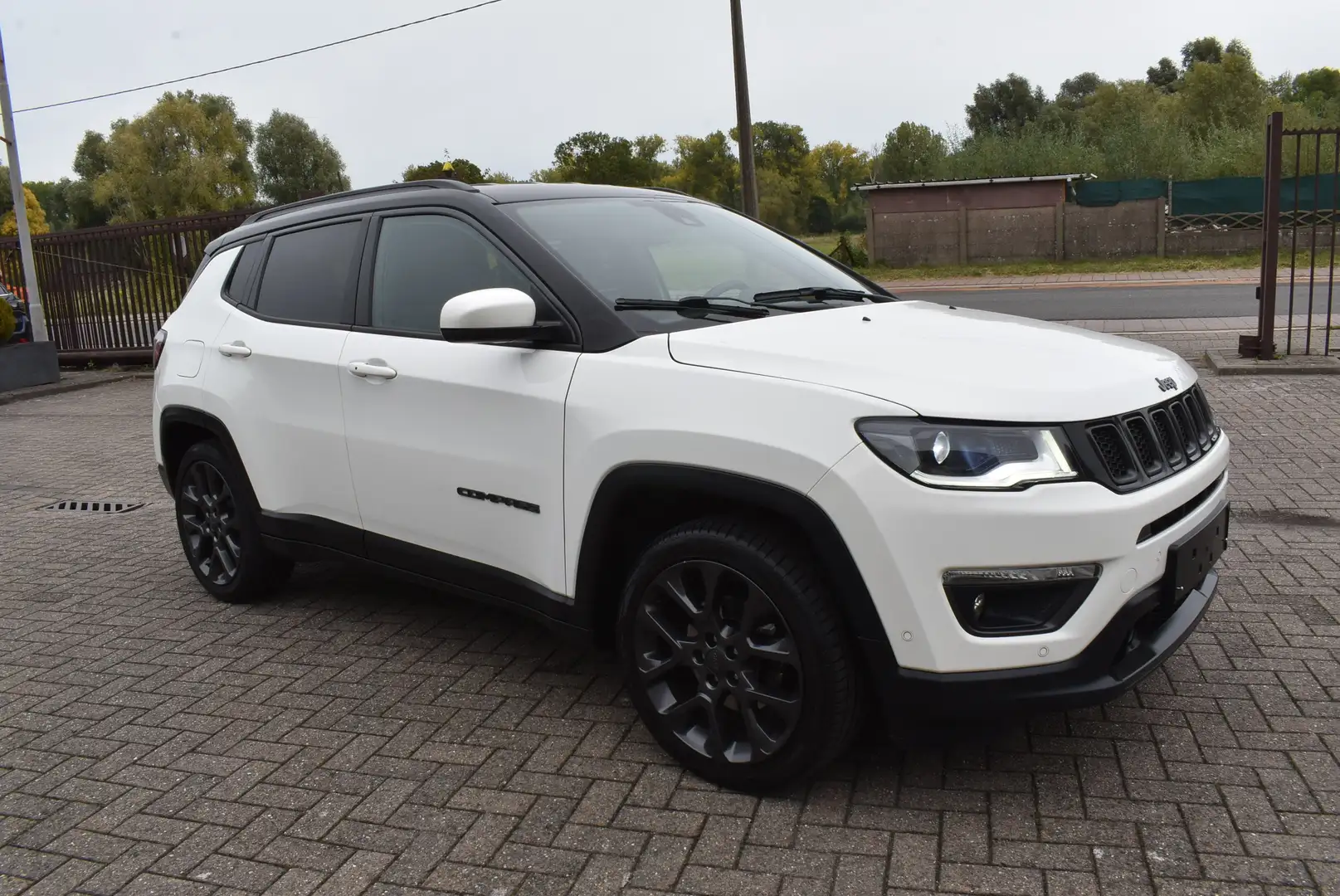 Jeep Compass 1.4 Turbo MTX ***12M GARANTIE*** 83.000KM!!! Wit - 2
