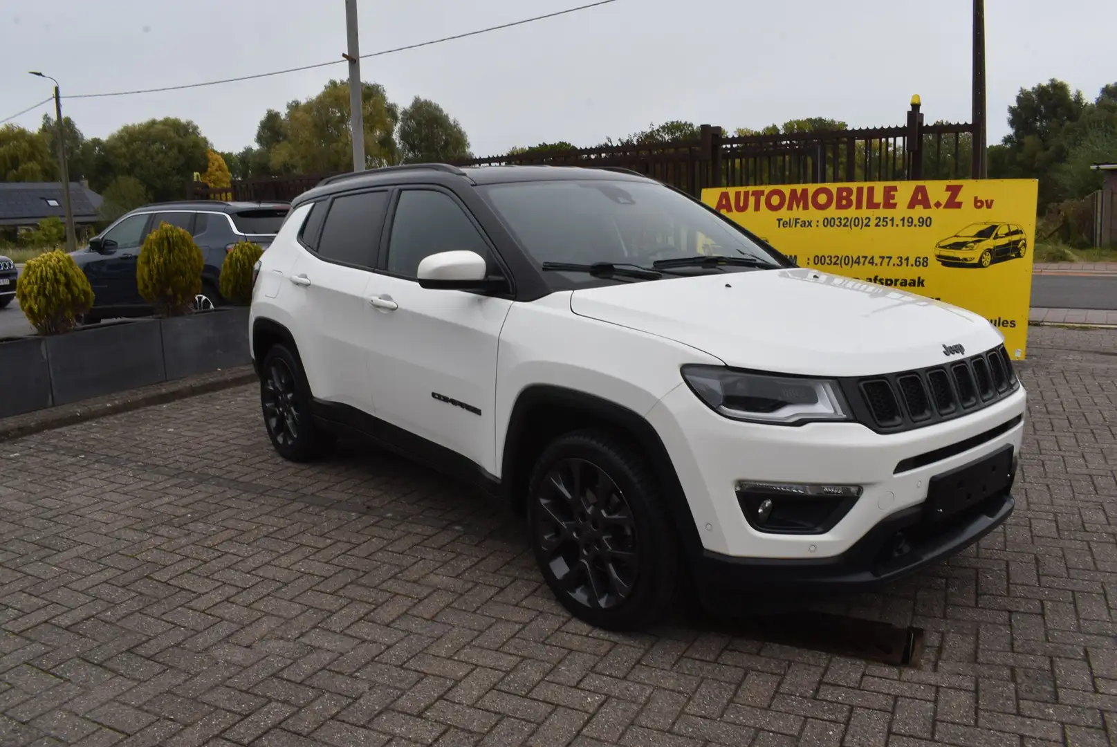 Jeep Compass 1.4 Turbo MTX ***12M GARANTIE*** 83.000KM!!! Wit - 1