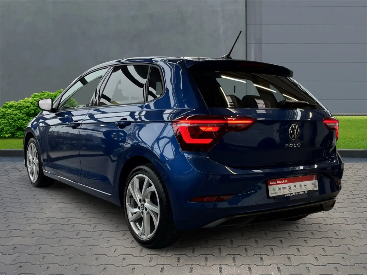 Volkswagen Polo Style 1.0 TSI LED+Climatronic+Navi Blau - 2