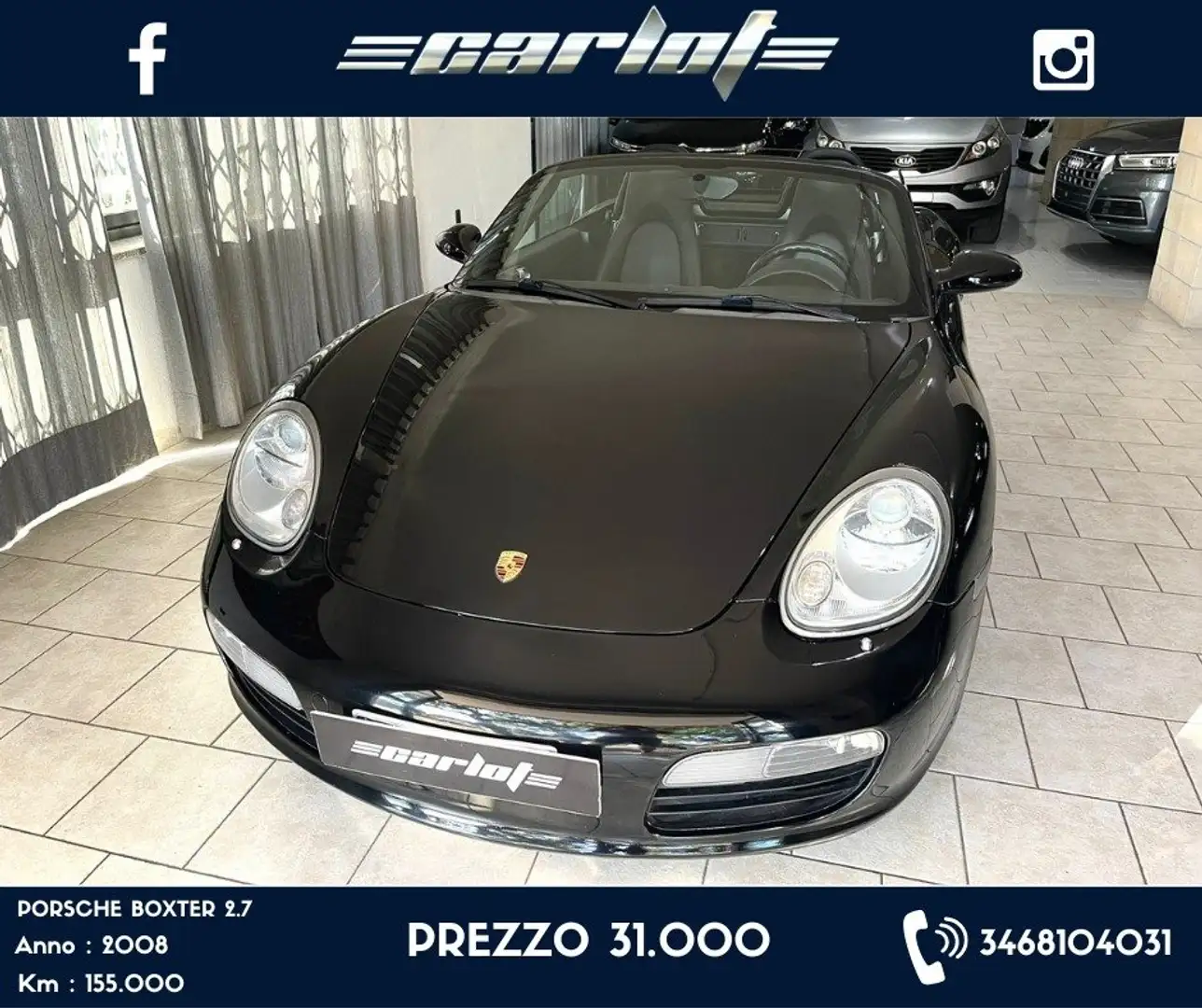 Porsche Boxster Boxster 2.7 245cv Schwarz - 1