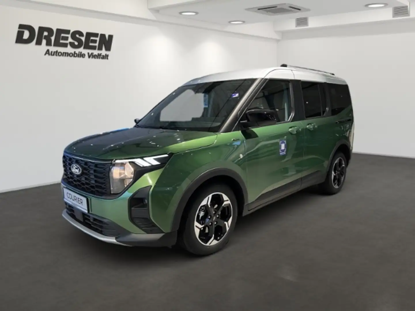 Ford Tourneo Courier Active 1.0 Automatik+Kamera+Navi Grün - 1