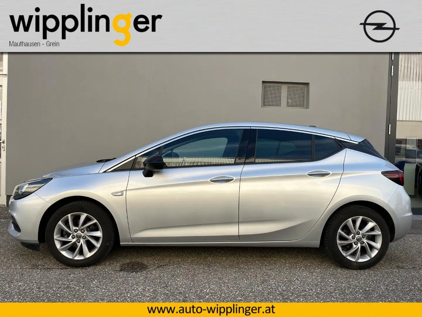 Opel Astra K Elegance 145PS Benzin AT LP € 32.541,- Silber - 2
