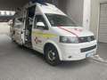 Volkswagen T5 Caravelle Krankentransportwagen Transporter T5 TDI Lang DSG Blanc - thumbnail 1