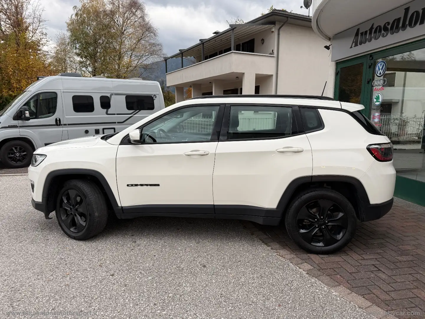 Jeep Compass 2.0 Mjt II 4WD Night Eagle Blanc - 2