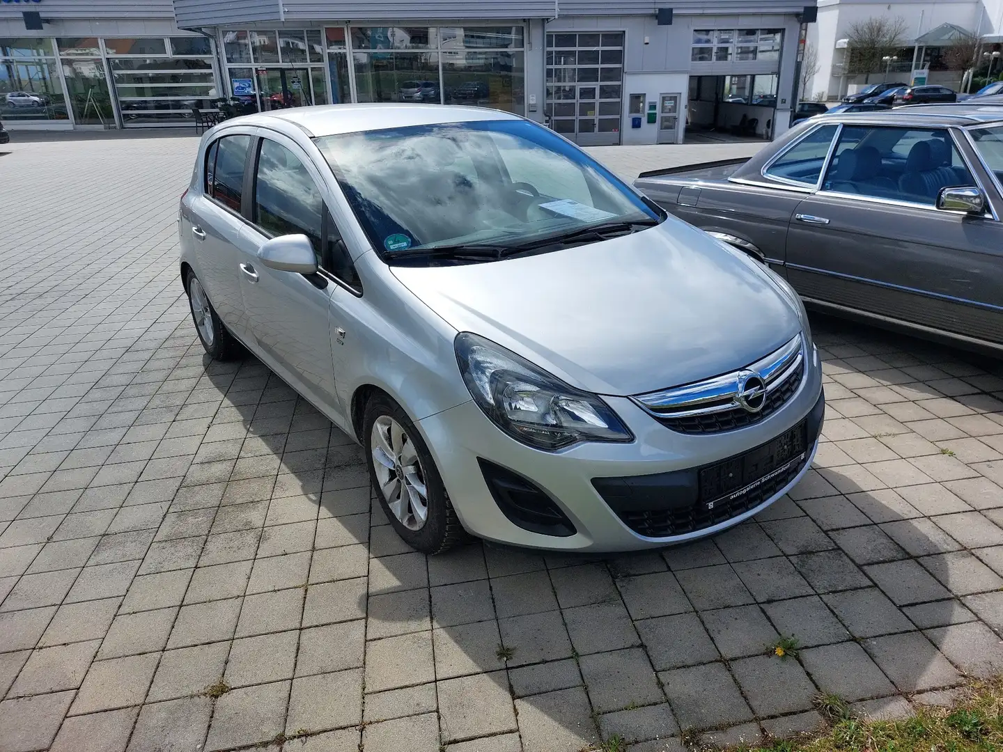 Opel Corsa Energy D, Klimaautomatik, Tempomt, SH Silber - 1