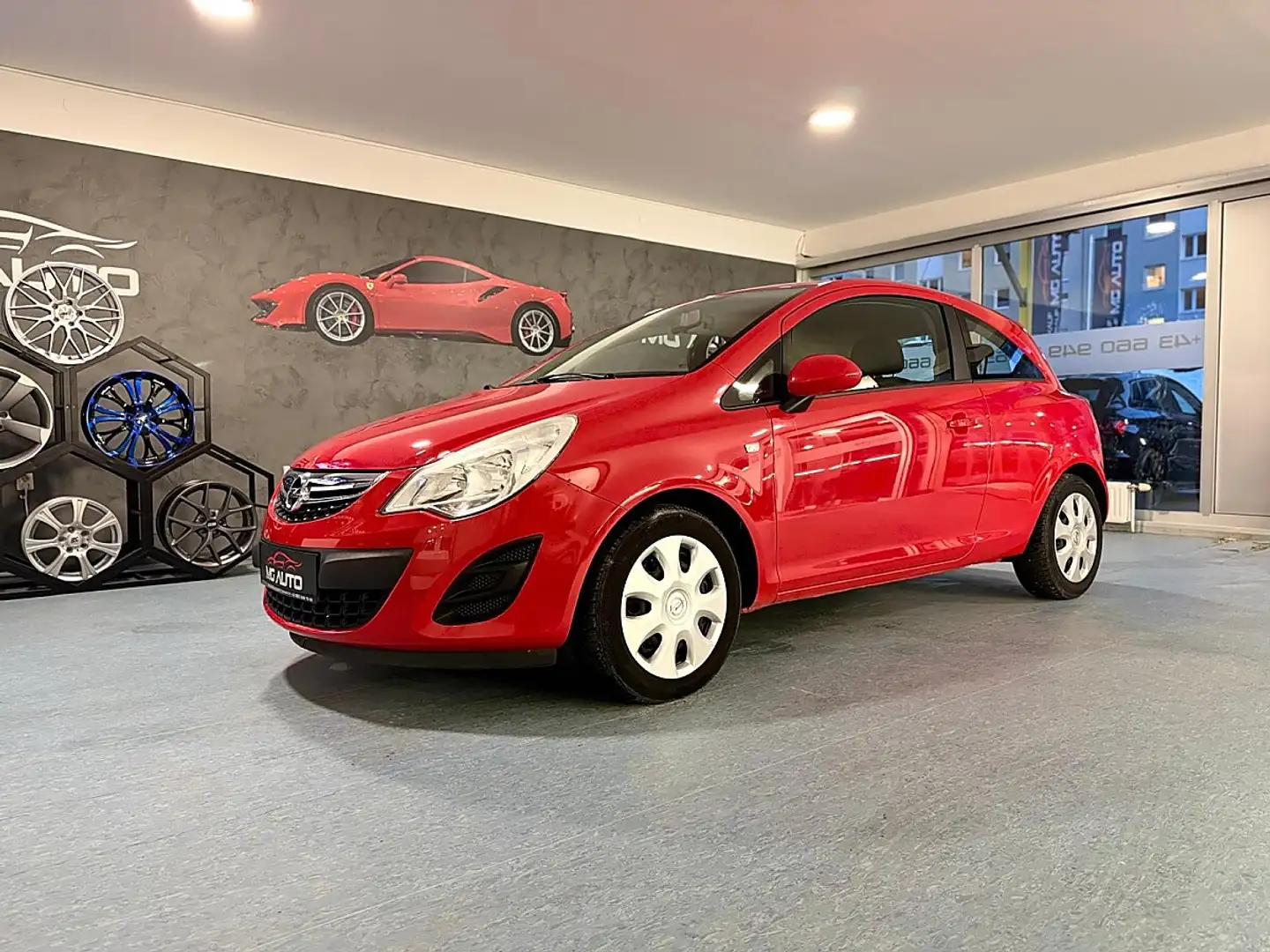 Opel Corsa 1,2 *WENIG KM *TOP PREIS Rot - 1