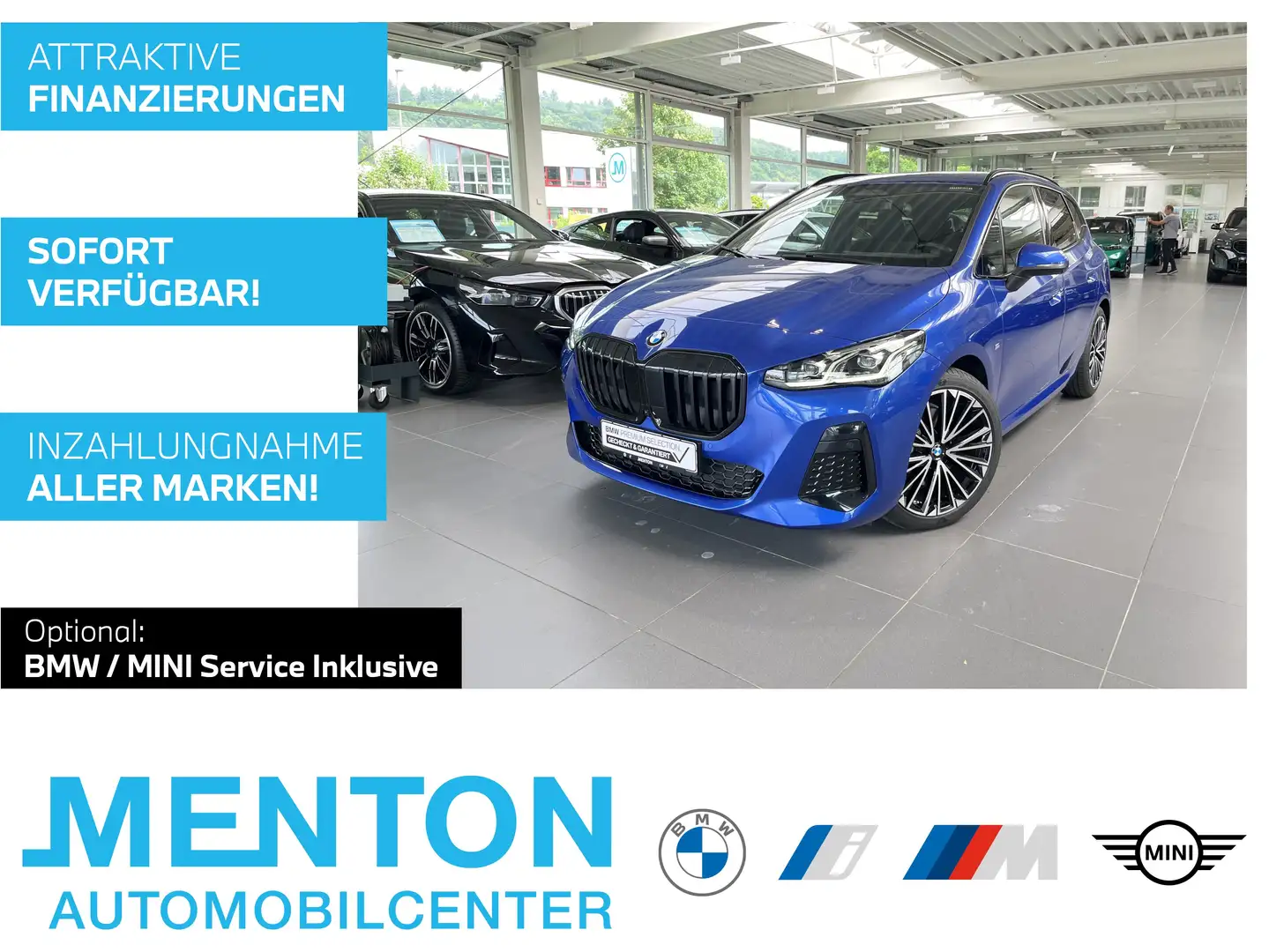 BMW 223 i Active Tourer M-Sportpaket AHK/DrivingAss. Prof. Blau - 1