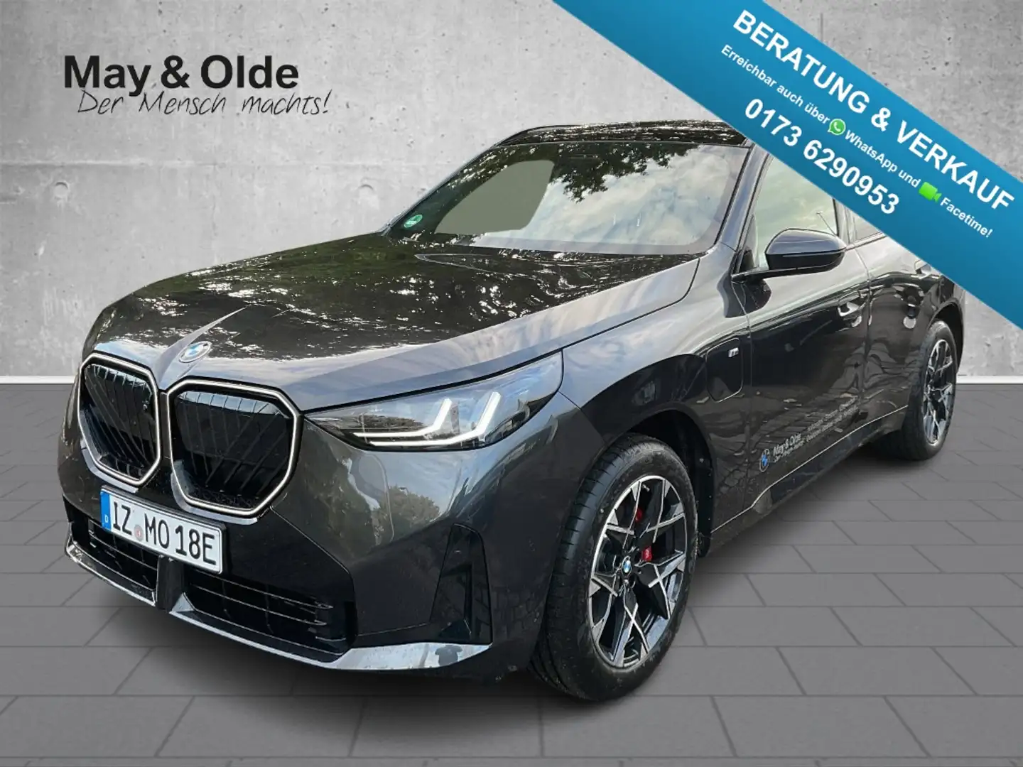 BMW X3 30e xDrive M-Paket AHK Pano H&K Memory Sitze Grau - 1