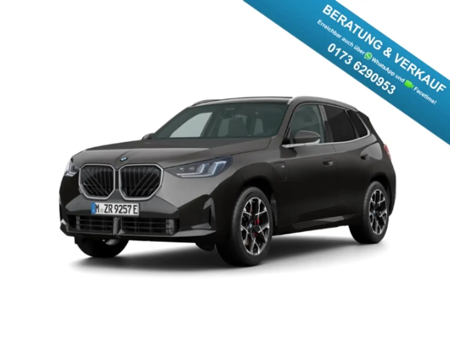 BMW X3 30e xDrive Sportpaket AD AHK-klappbar AHK El. Pano Grau - 1