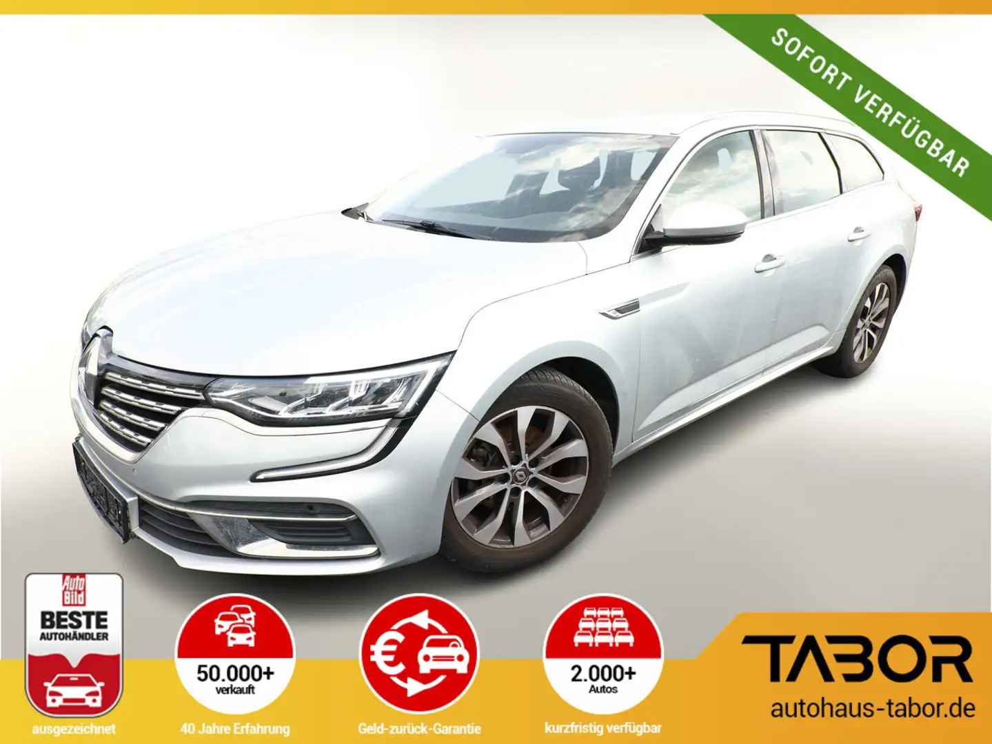 Renault Talisman Grandt TCe 160 EDC Zen LED Kam PDC 17Z Silber - 1