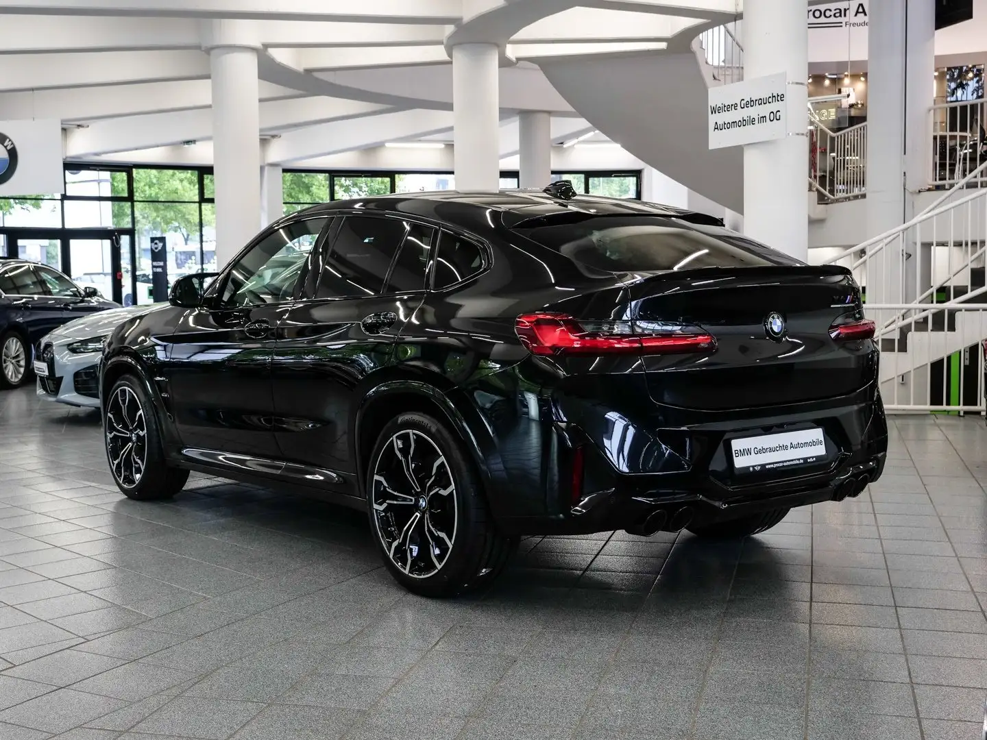 BMW X4 M Competition Aut Nav HuD Laser h&k Drive+Park Schwarz - 2