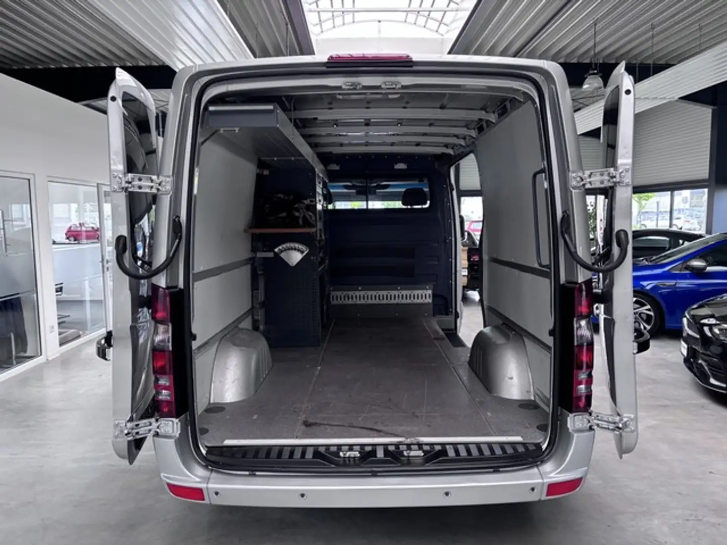 Mercedes-Benz Sprinter KASTEN LANG+BOTT KLIMA+STANDHEIZUNG+ALU Stříbrná - 2