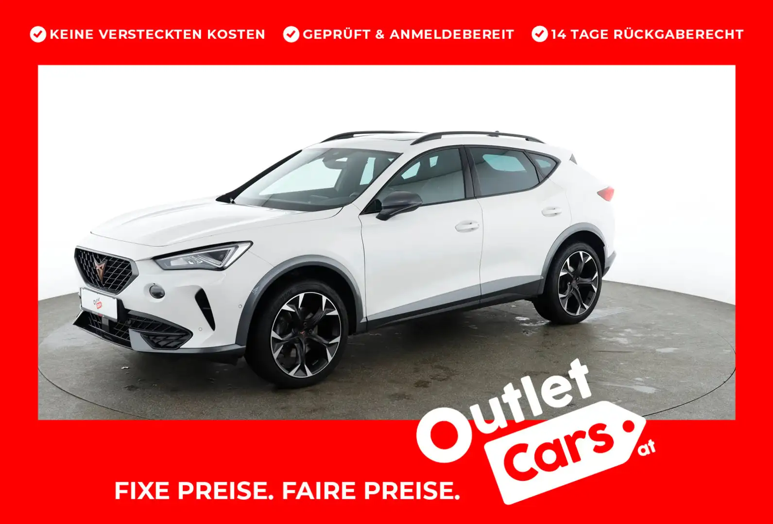 CUPRA Formentor 2,0 TDI 4Drive Cupra DSG Weiß - 1