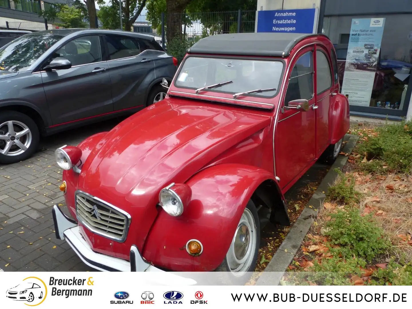 Citroen 2CV 2 CV-6 Roşu - 1