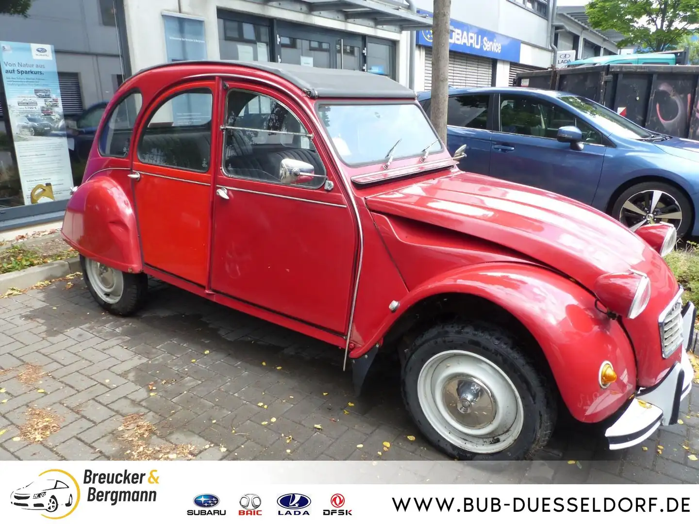 Citroen 2CV 2 CV-6 Roşu - 2