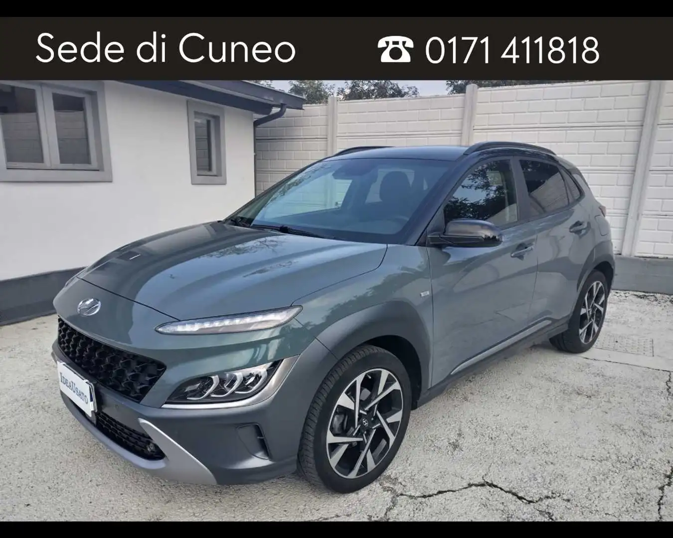 Hyundai KONA 1.6 CRDi 48V XLine Safety Pack Gris - 1