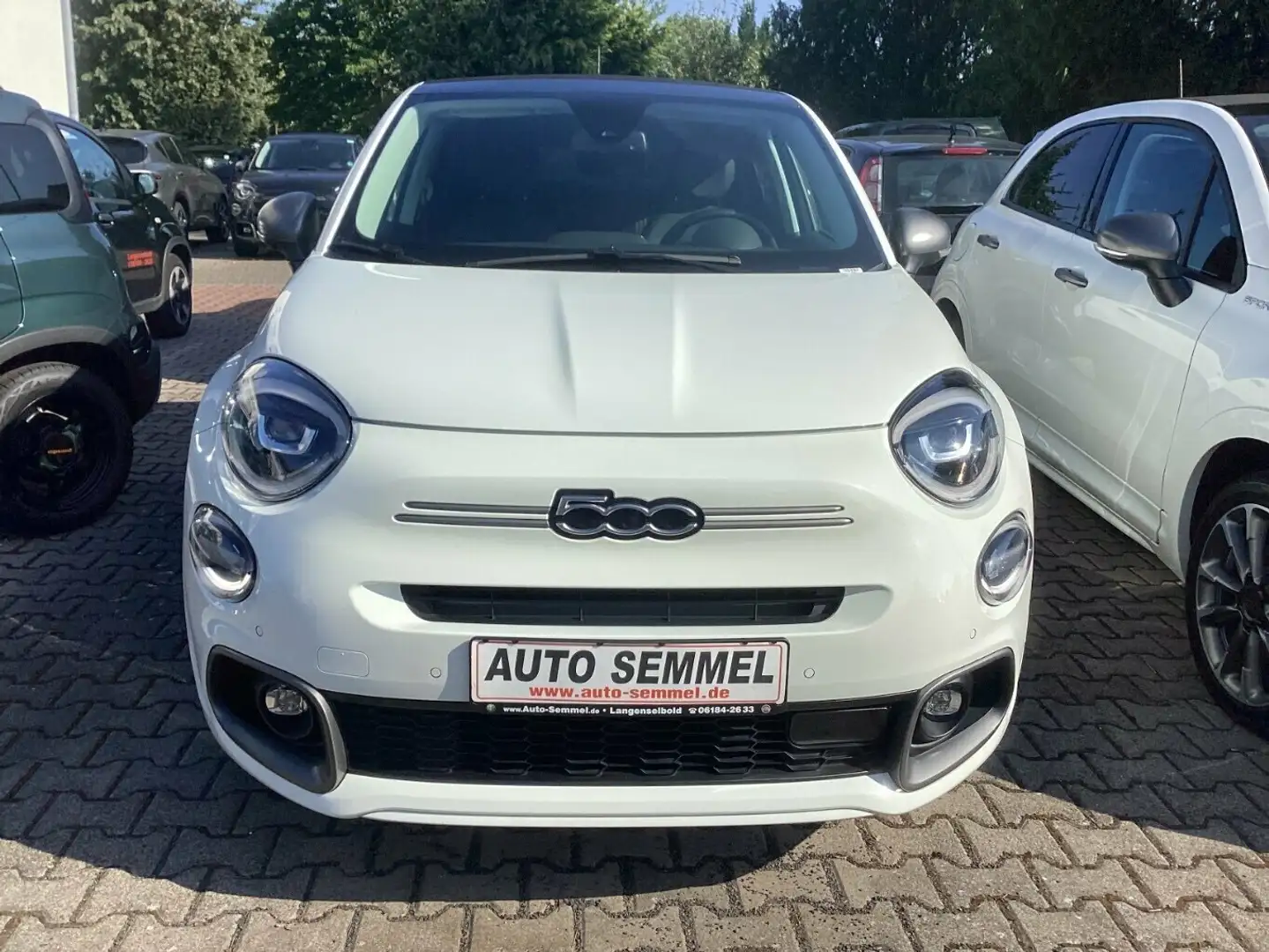 Fiat 500X Dolcevita Sport Hybrid 1.5 GSE 130PS Blanc - 2