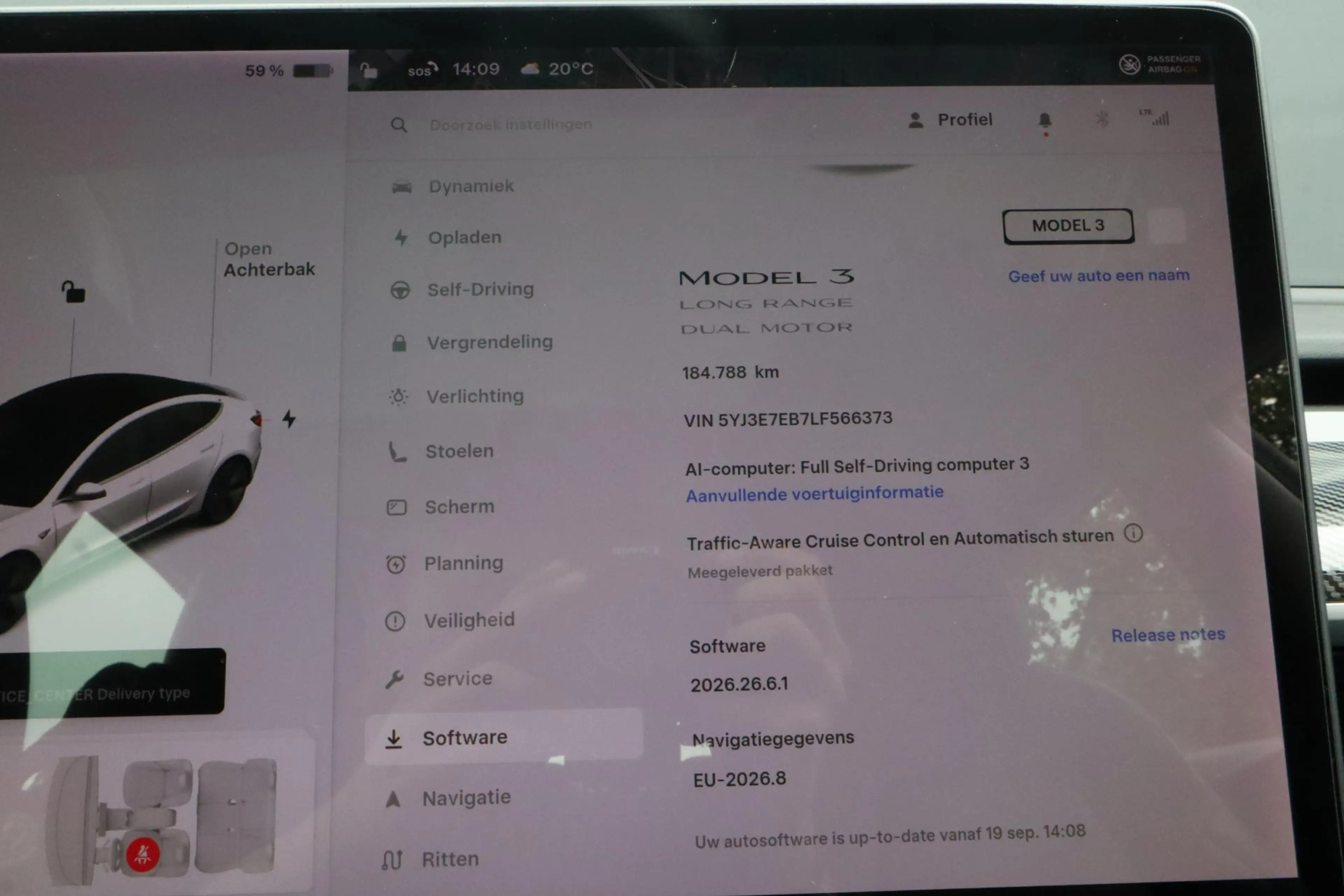 Tesla Model 3 Long Range AWD 75 kWh | SOH 87,6% | Full Self-Driv — photo 5
