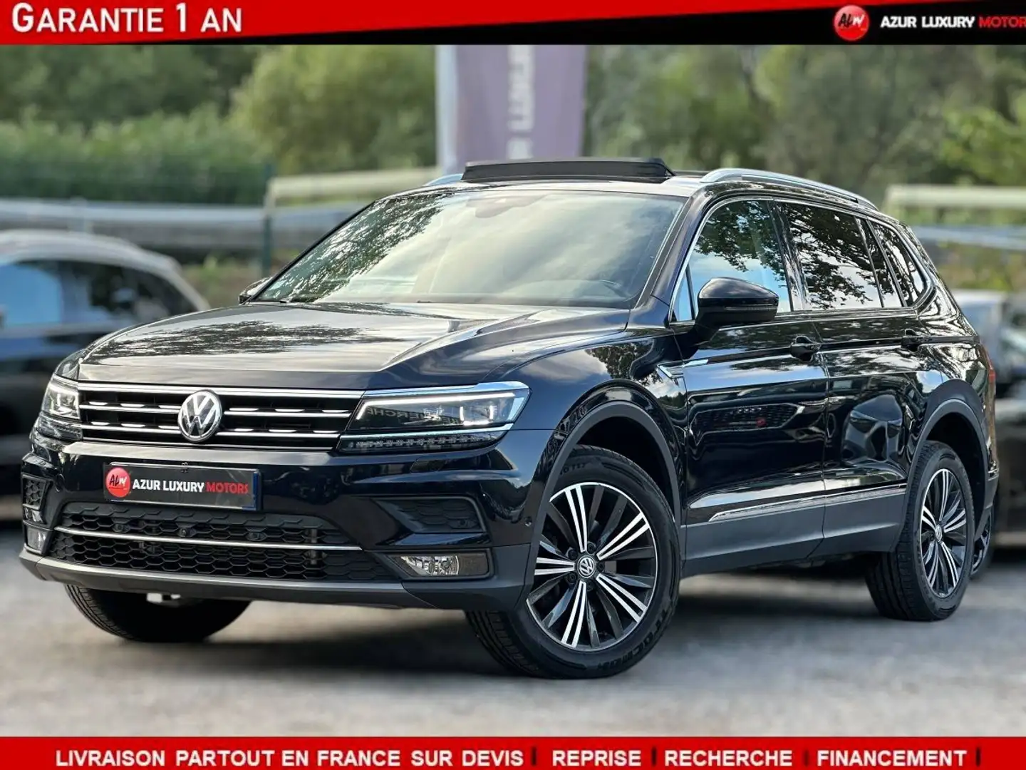 Volkswagen Tiguan Allspace 2.0 150 Carat 7 Places Zwart - 1