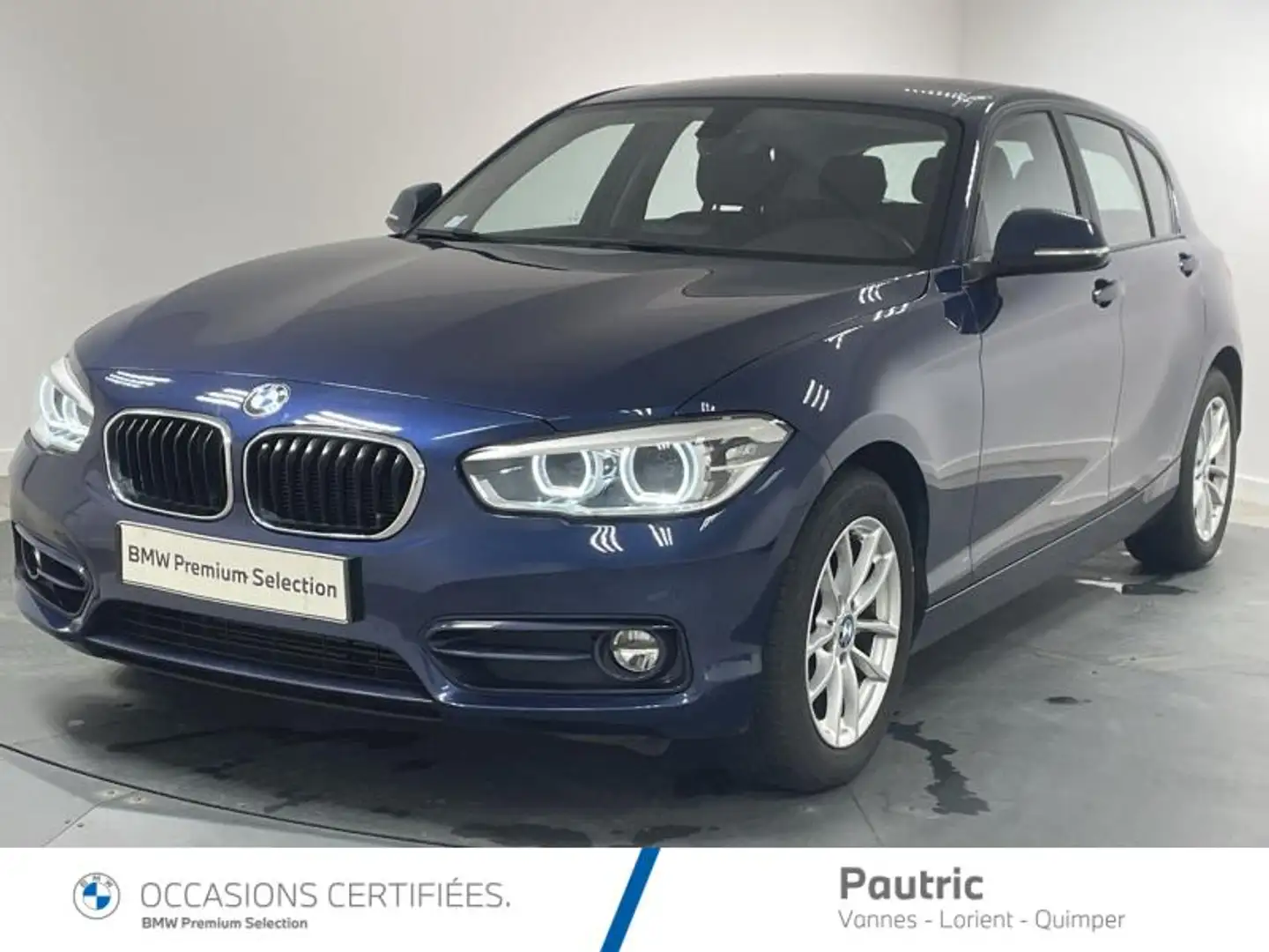 BMW 118 118iA 136ch Business Design 5p Euro6d-T Blau - 1